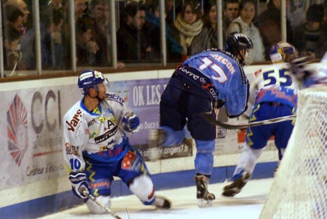 Photo hockey match Angers  - Gap  le 29/12/2009