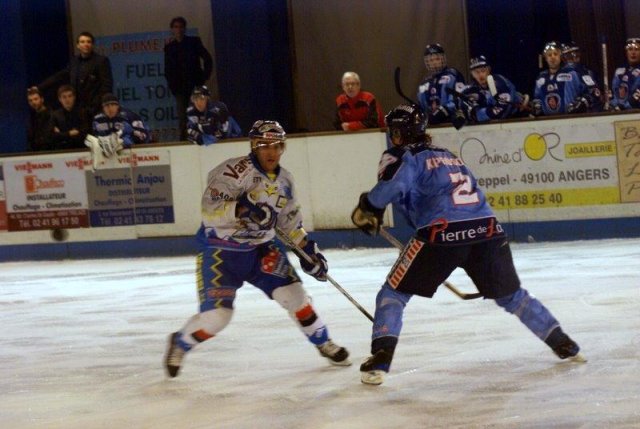 Photo hockey match Angers  - Gap  le 29/12/2009