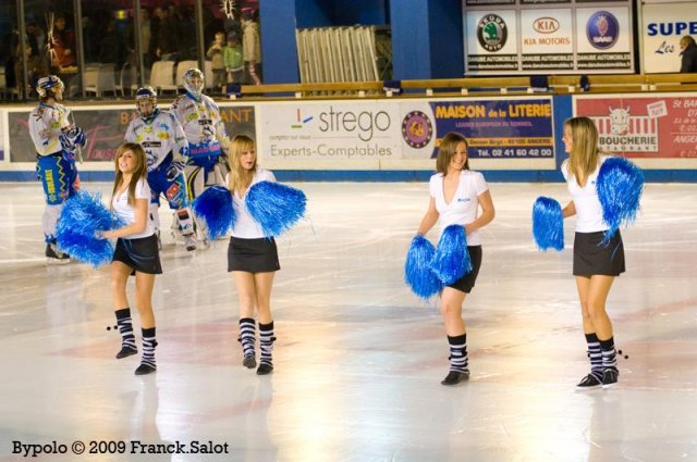 Photo hockey match Angers  - Gap  le 29/12/2009