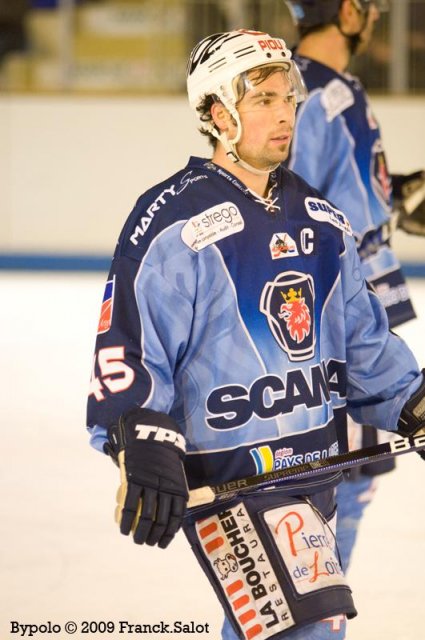 Photo hockey match Angers  - Gap  le 29/12/2009