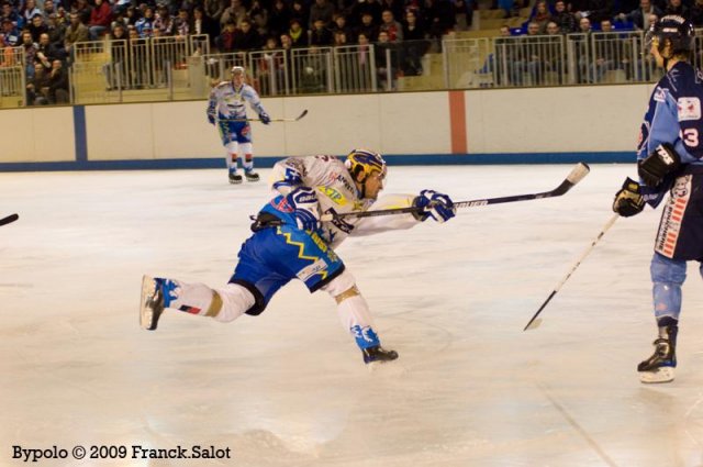 Photo hockey match Angers  - Gap  le 29/12/2009