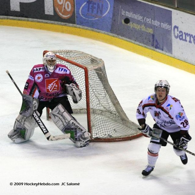 Photo hockey match Amiens  - Briançon  le 29/12/2009
