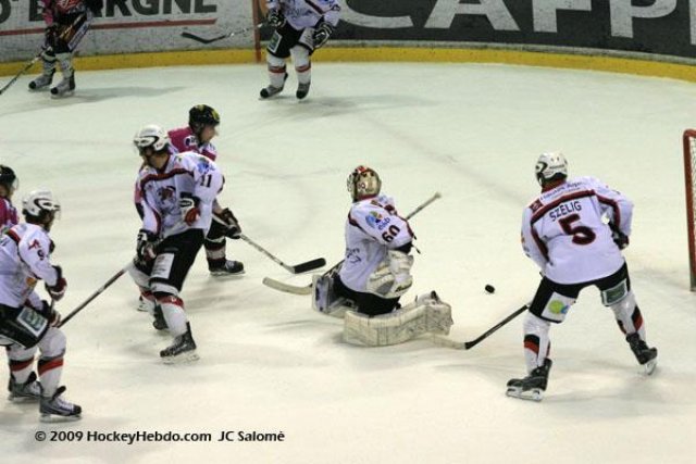Photo hockey match Amiens  - Briançon  le 29/12/2009