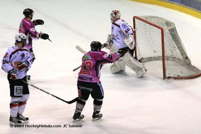 Photo hockey match Amiens  - Briançon  le 29/12/2009
