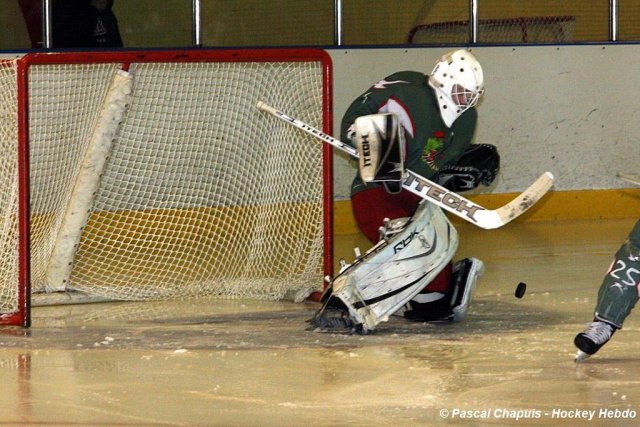 Photo hockey match Cergy-Pontoise - Caen  le 02/01/2010