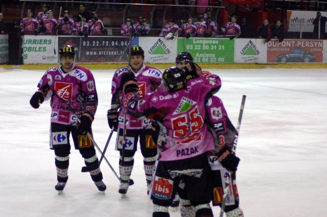 Photo hockey match Amiens  - Briançon  le 29/12/2009