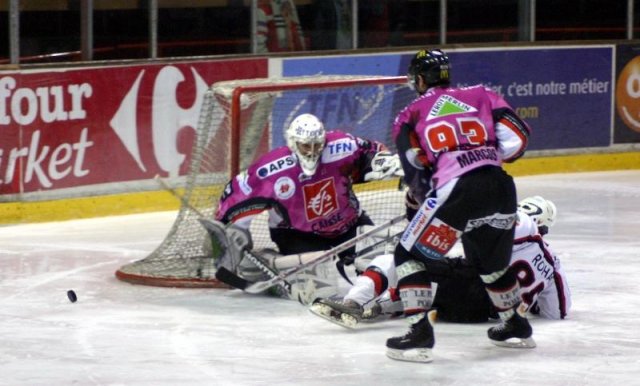 Photo hockey match Amiens  - Briançon  le 29/12/2009