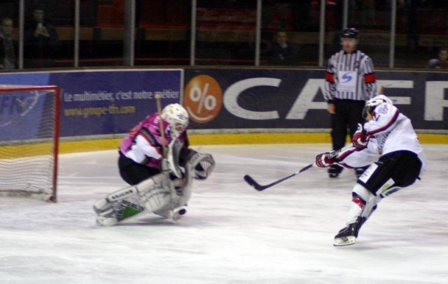 Photo hockey match Amiens  - Briançon  le 29/12/2009