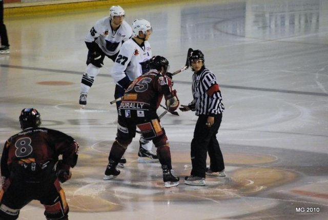 Photo hockey match Bordeaux - Garges-lès-Gonesse le 02/01/2010