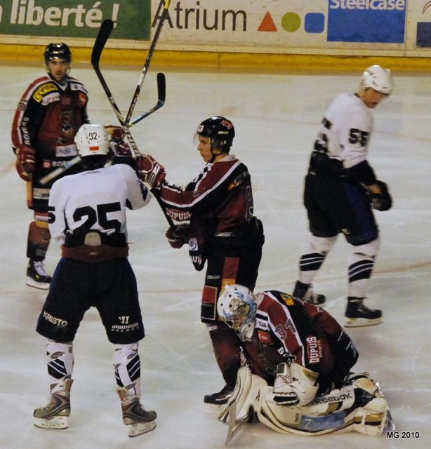 Photo hockey match Bordeaux - Garges-lès-Gonesse le 02/01/2010