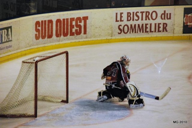 Photo hockey match Bordeaux - Garges-lès-Gonesse le 02/01/2010