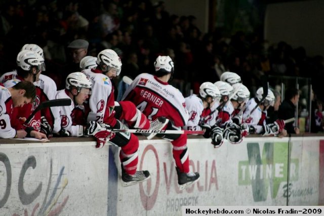 Photo hockey match Briançon  - Epinal  le 02/01/2010