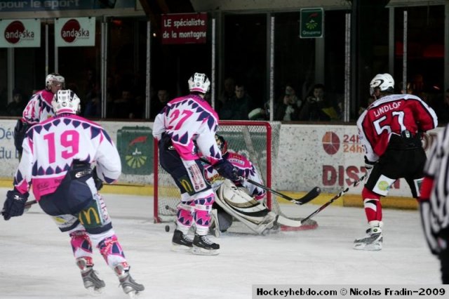Photo hockey match Briançon  - Epinal  le 02/01/2010