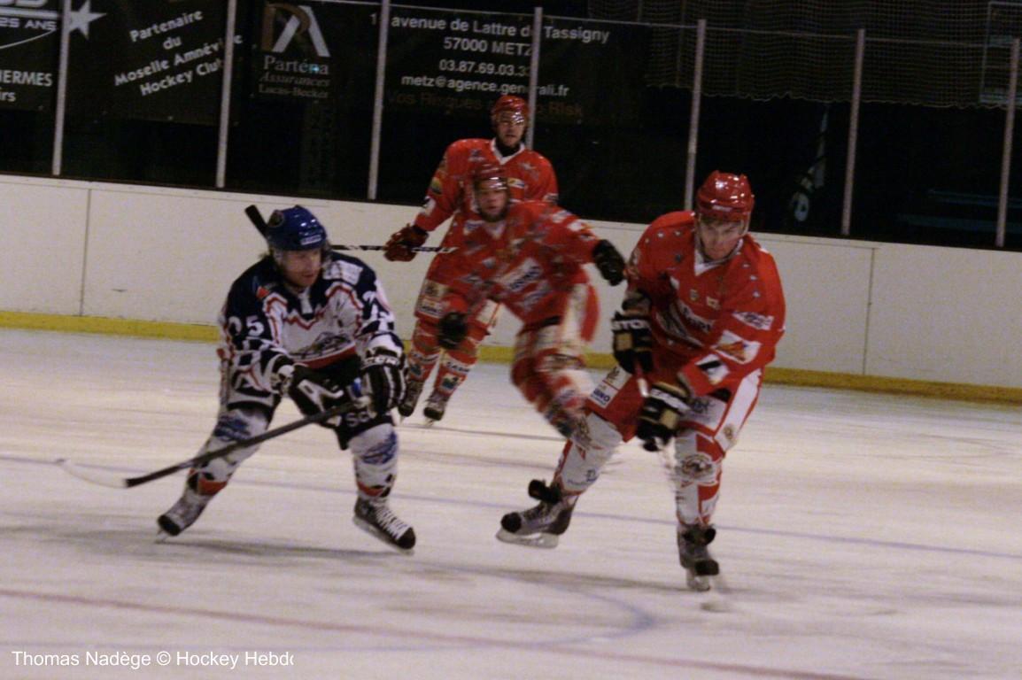 Amnéville 1 - 6 Brest 