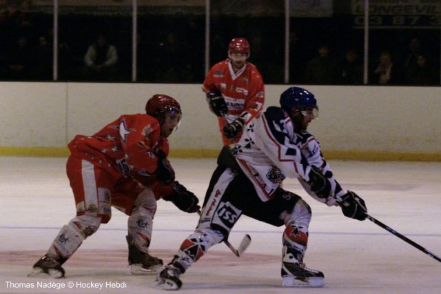 Photo hockey match Amnéville - Brest  le 02/01/2010