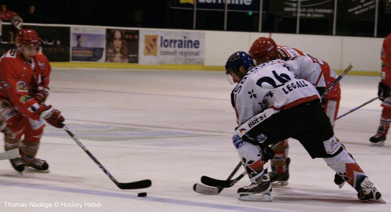 Amnéville 1 - 6 Brest 