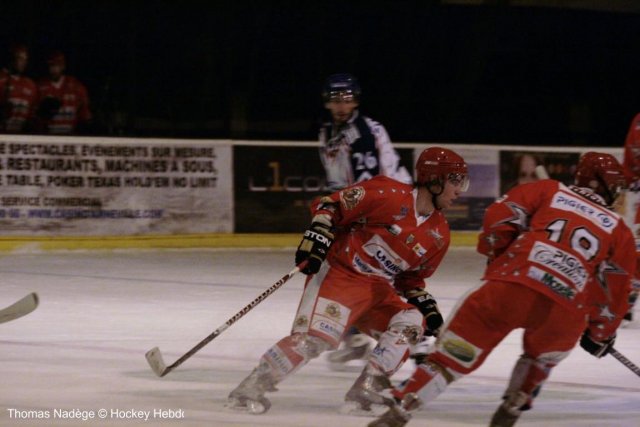 Photo hockey match Amnéville - Brest  le 02/01/2010