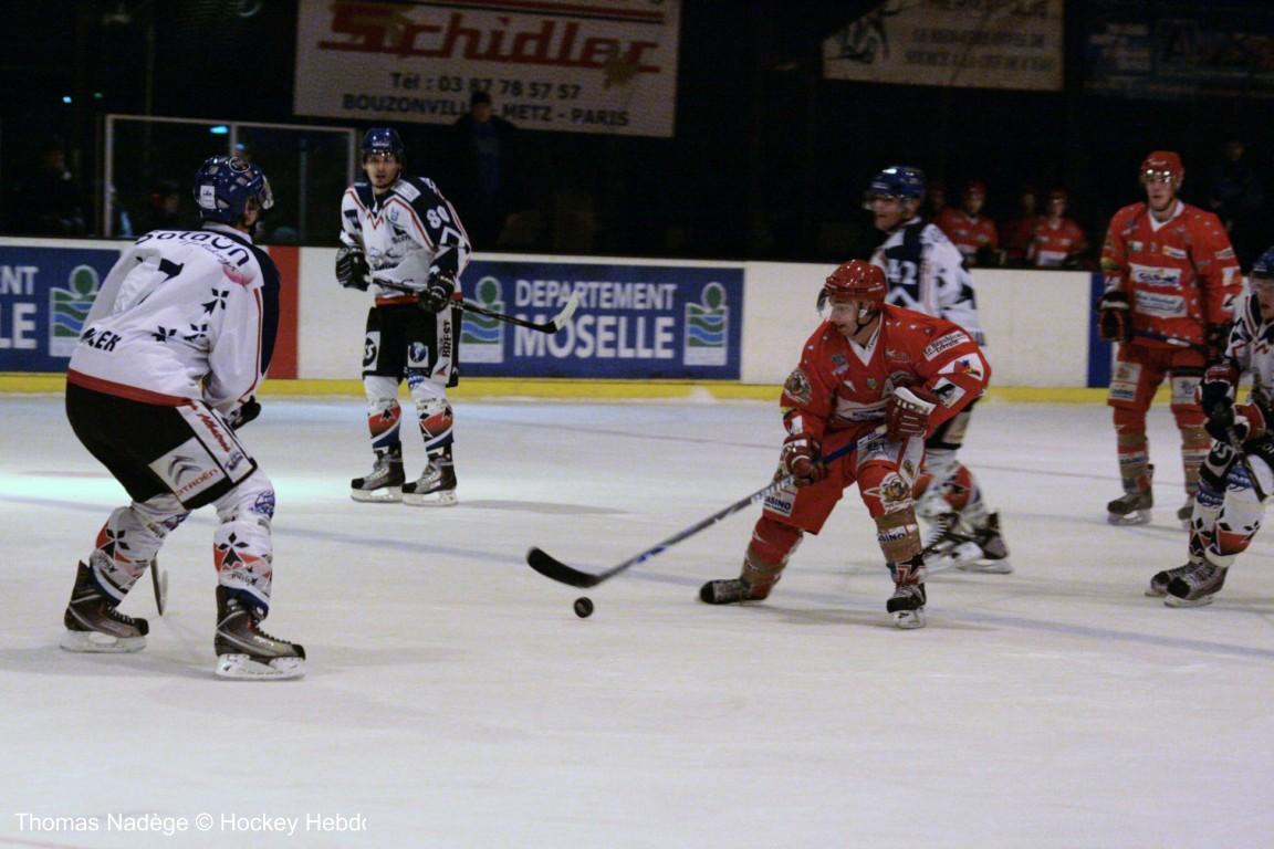 Amnéville 1 - 6 Brest 