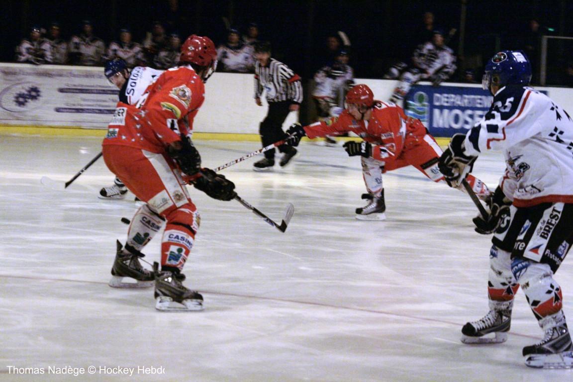 Amnéville 1 - 6 Brest 