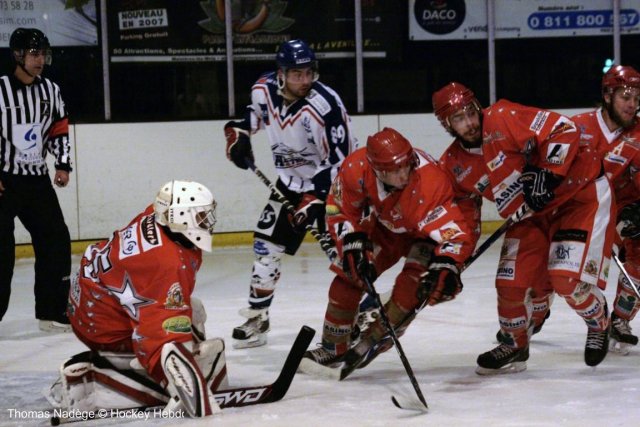Photo hockey match Amnéville - Brest  le 02/01/2010