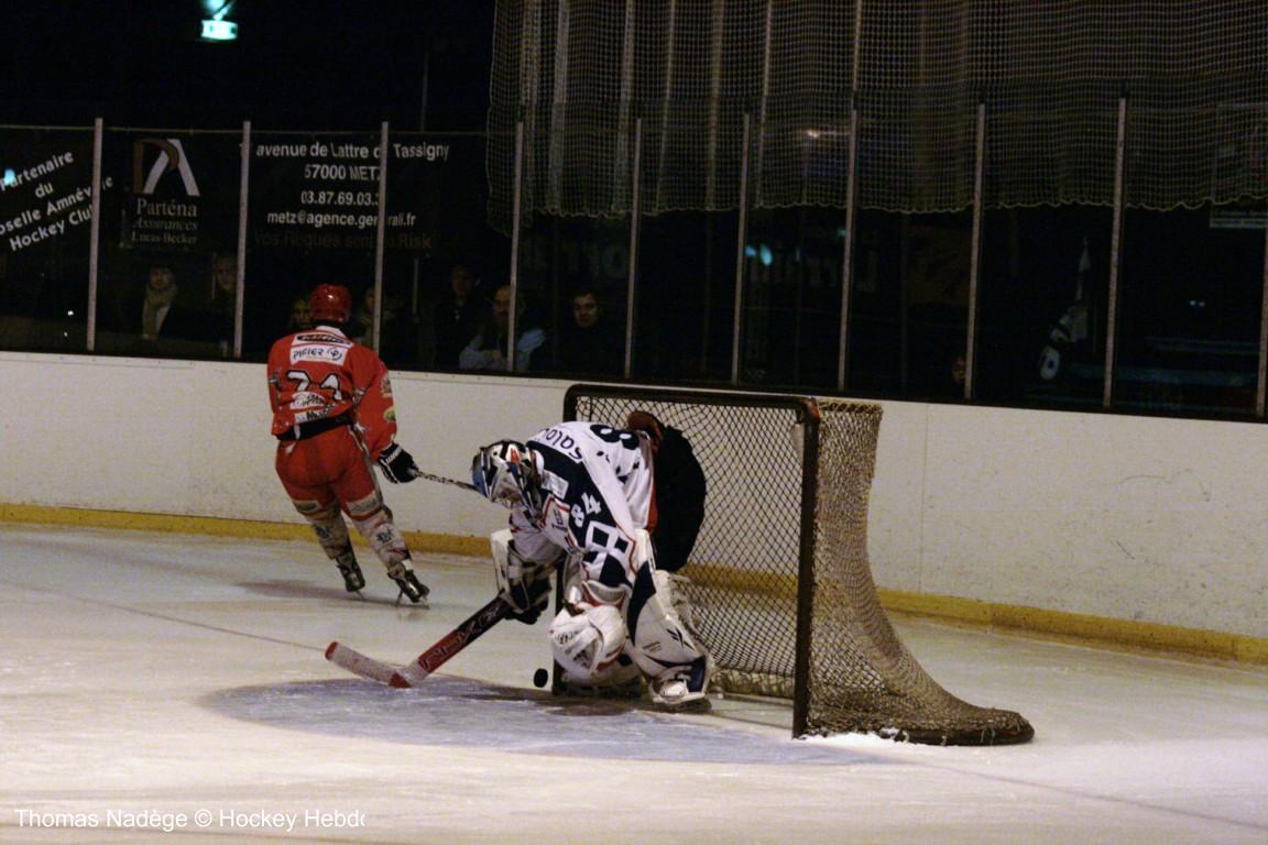 Amnéville 1 - 6 Brest 