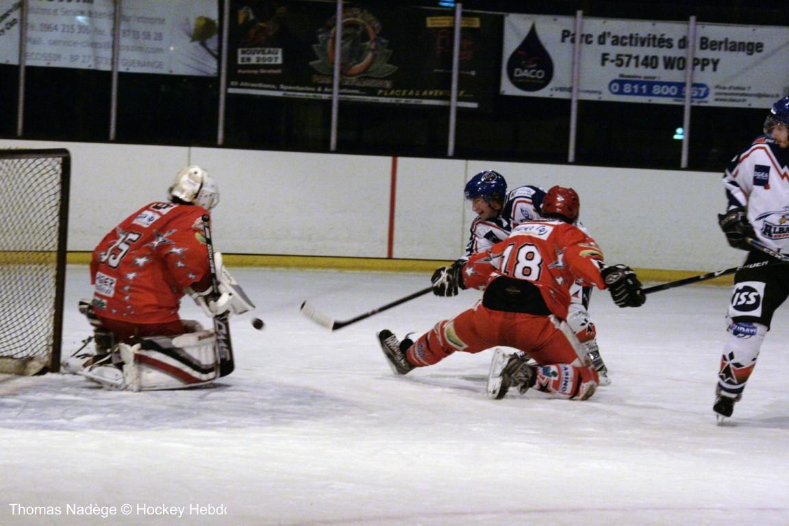 Amnéville 1 - 6 Brest 
