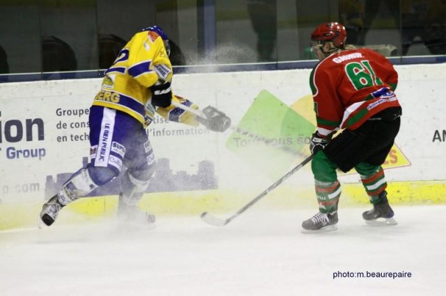 Photo hockey match Mont-Blanc - Dijon  le 02/01/2010