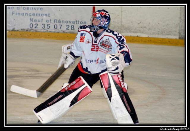 Photo hockey match Rouen - Angers  le 19/03/2008