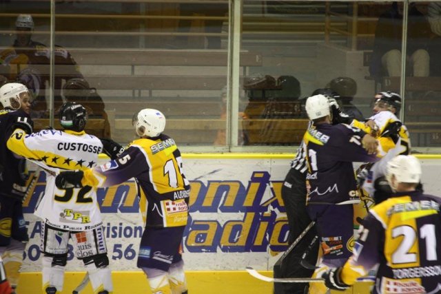 Photo hockey match Chamonix  - Rouen le 02/01/2010