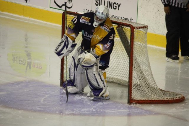 Photo hockey match Chamonix  - Rouen le 02/01/2010