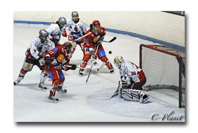 Photo hockey match Valence - Annecy le 02/01/2010