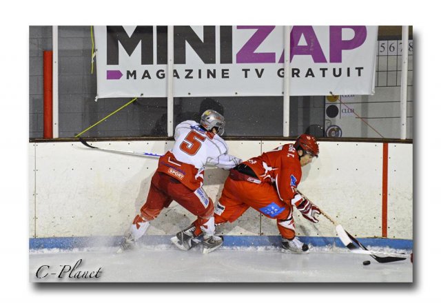 Photo hockey match Valence - Annecy le 02/01/2010