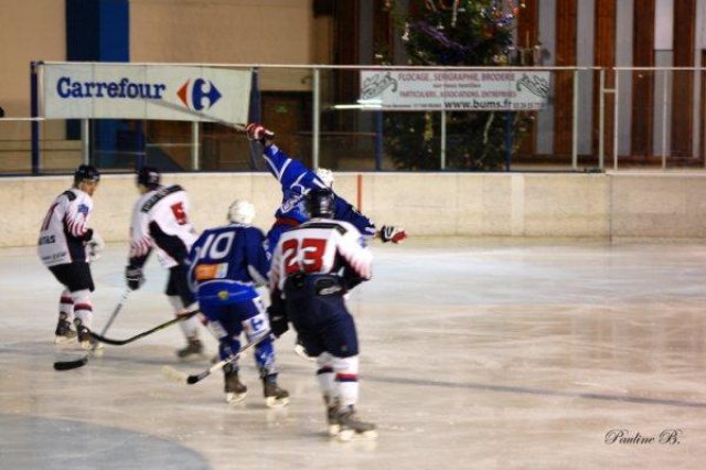 Photo hockey match Reims - Nice le 02/01/2010