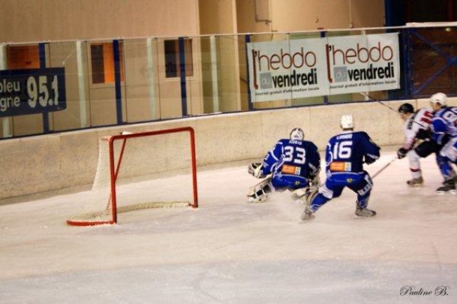 Photo hockey match Reims - Nice le 02/01/2010
