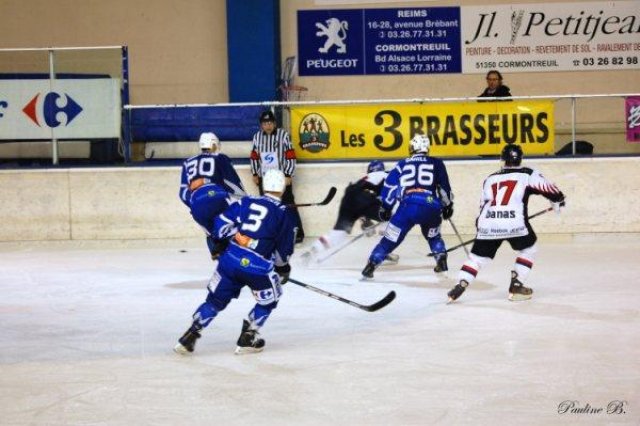 Photo hockey match Reims - Nice le 02/01/2010