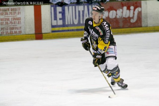 Photo hockey match Rouen - Angers  le 05/01/2010