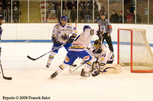 Photo hockey match Angers  - Villard-de-Lans le 09/01/2010