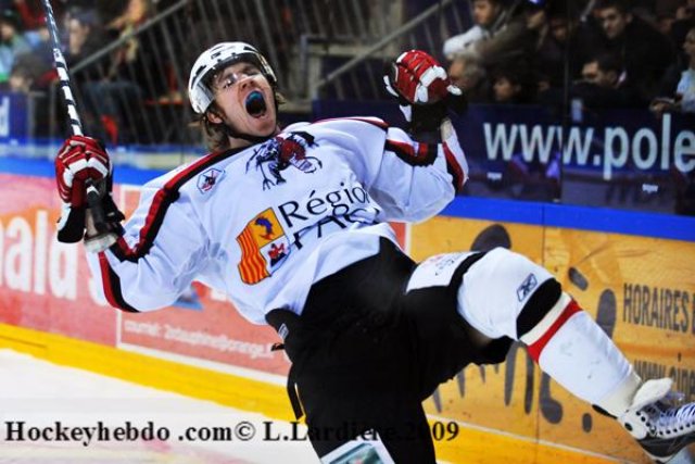 Photo hockey match Grenoble  - Briançon  le 09/01/2010