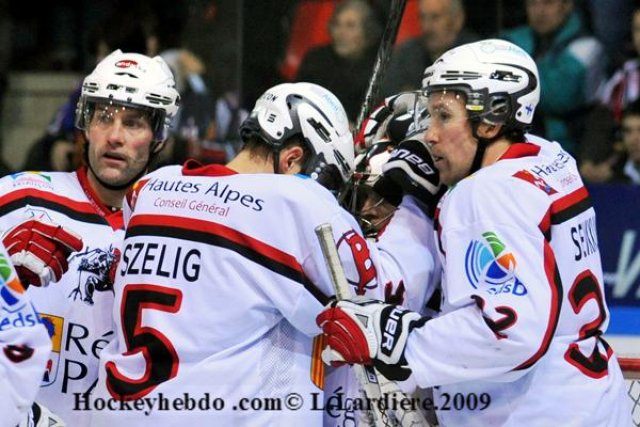 Photo hockey match Grenoble  - Briançon  le 09/01/2010