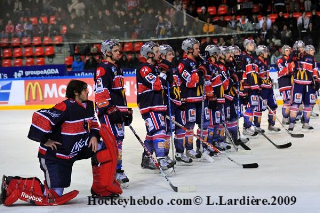 Photo hockey match Grenoble  - Briançon  le 09/01/2010