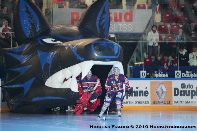 Photo hockey match Grenoble  - Briançon  le 09/01/2010
