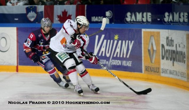 Photo hockey match Grenoble  - Briançon  le 09/01/2010