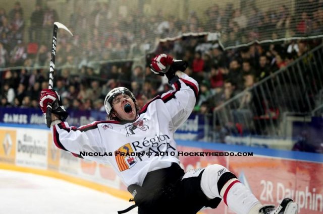 Photo hockey match Grenoble  - Briançon  le 09/01/2010