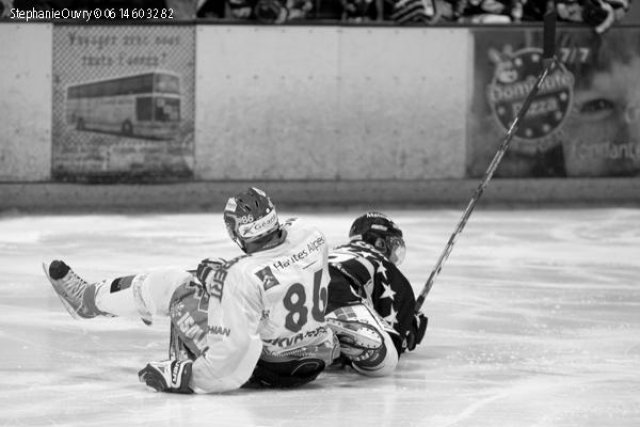 Photo hockey match Rouen - Gap  le 09/01/2010