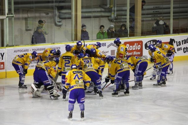 Photo hockey match Chamonix  - Dijon  le 09/01/2010