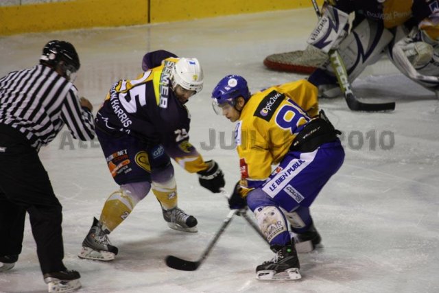 Photo hockey match Chamonix  - Dijon  le 09/01/2010