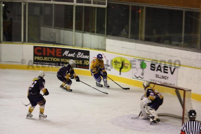 Photo hockey match Chamonix  - Dijon  le 09/01/2010