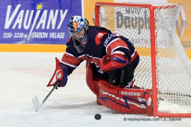 Photo hockey match Grenoble  - Strasbourg  le 12/01/2010