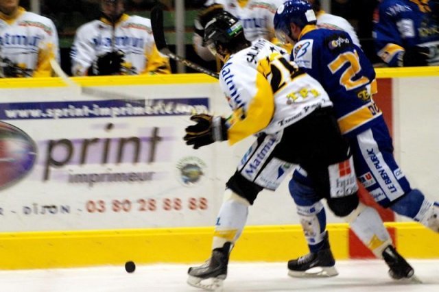Photo hockey match Dijon  - Rouen le 12/01/2010