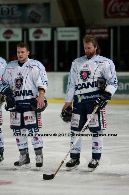 Photo hockey match Briançon  - Angers  le 16/01/2010